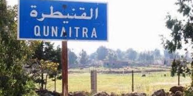 هذا ما استهدفه العدو الصهيوني في القنيطرة جنوب سوريا