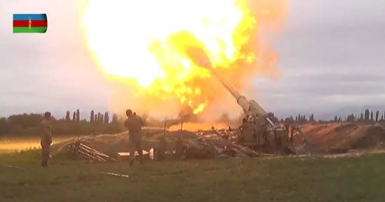 شظايا حرب أذربيجان وأرمينيا تصيب إيران