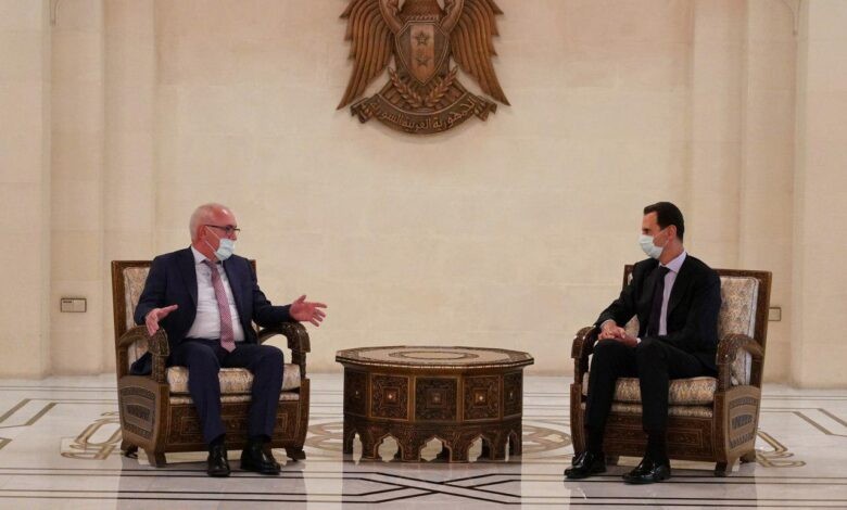 وفد أبخازي في دمشق...والأسد يؤكد:افتتاح سفارة لأبخازيا في سورية يعطي زخماً للتعاون المشترك