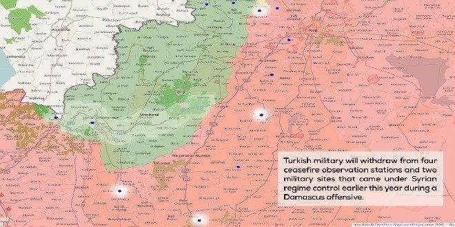 الانسحاب التركي من نقاط المراقبة في سوريا...صفقة روسية ...والمقابل