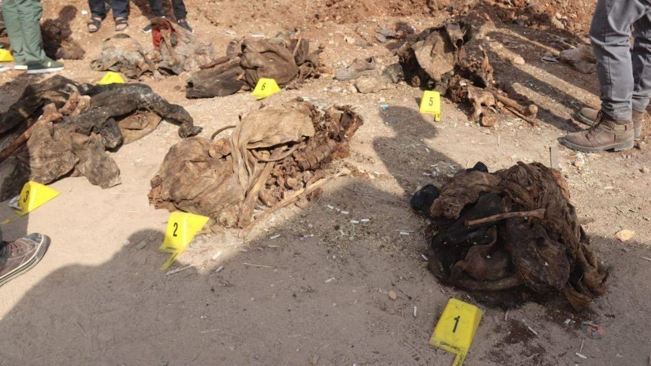 العثور على مقبرة جماعية بريف حلب الشمالي