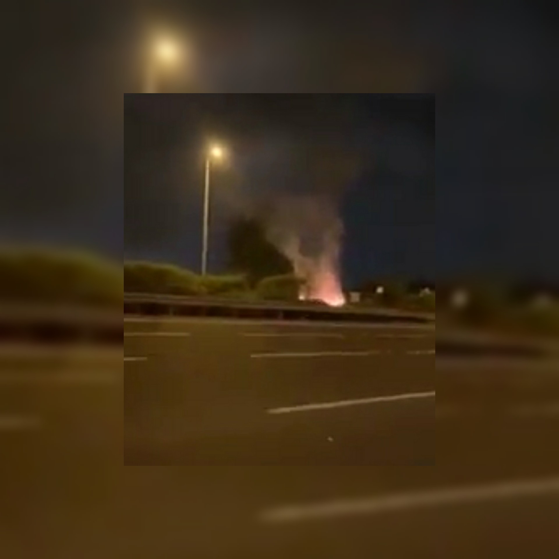 عاجل بالفيديو سقوط  صواريخ غزة على فلسطين المحتلة