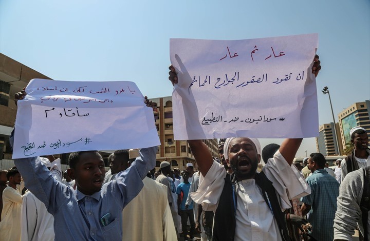 تحية وتعظيم لأحرار السودان.. ندوة سودانيون ضد التطبيع تعقد غداً..