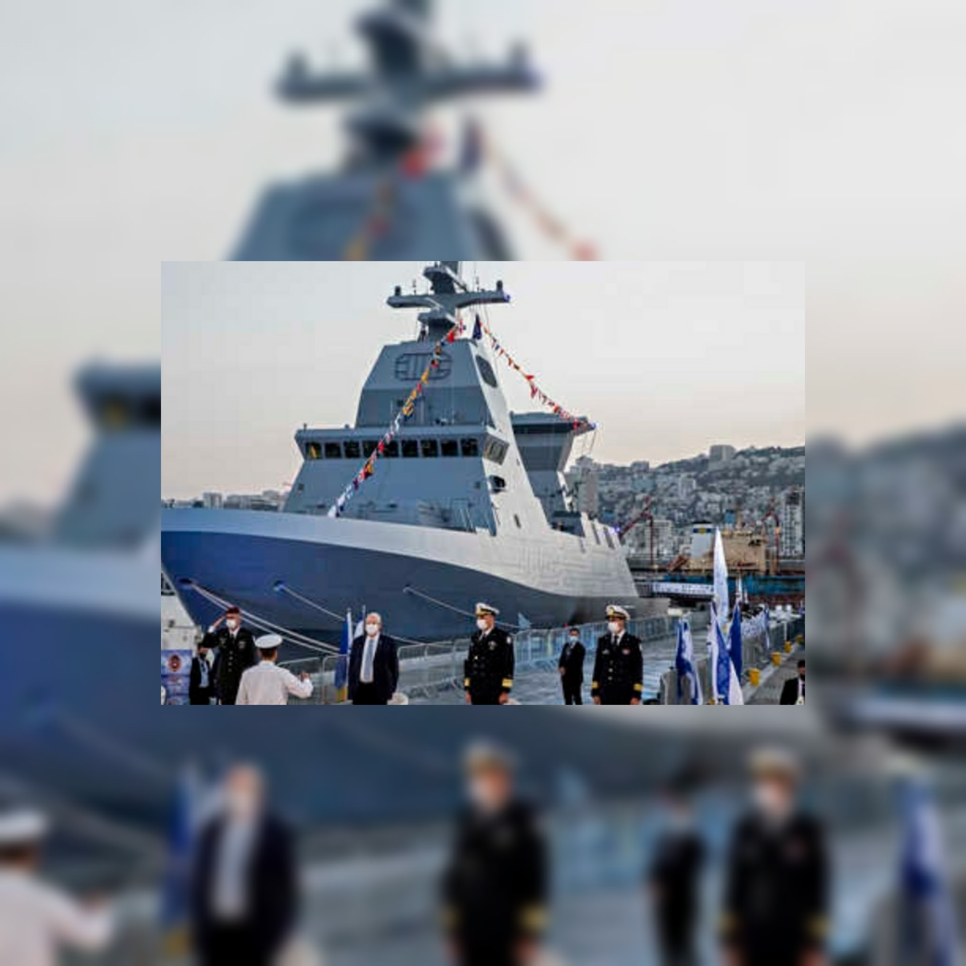 دولة الإحتلال الإسرائيلي تتسلم أولى بوارجها الجديدة رغم شبهات الفساد التي تحيط بالصفقة