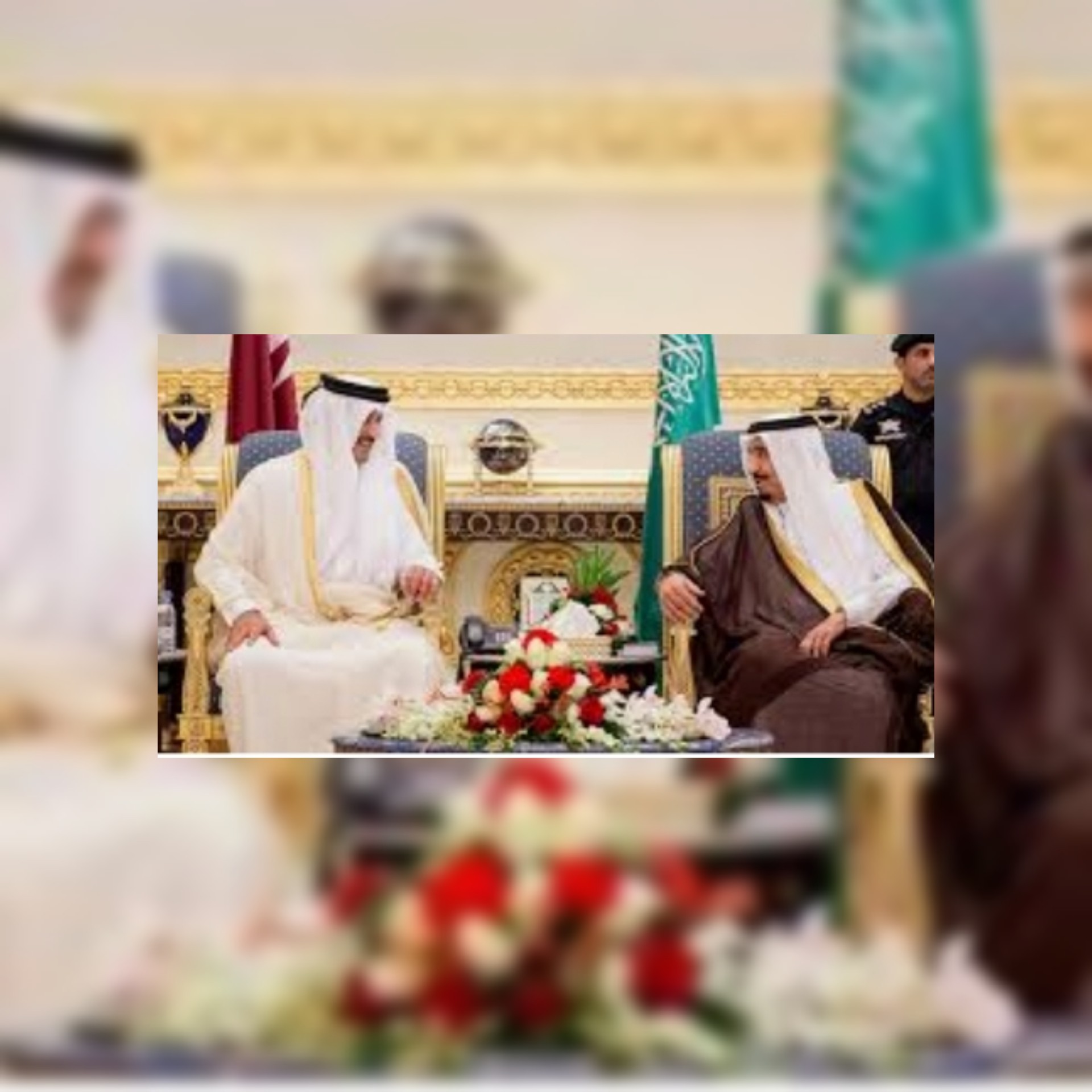 أمير قطر يتوجه الى السعودية لحضور القمة الخليجية