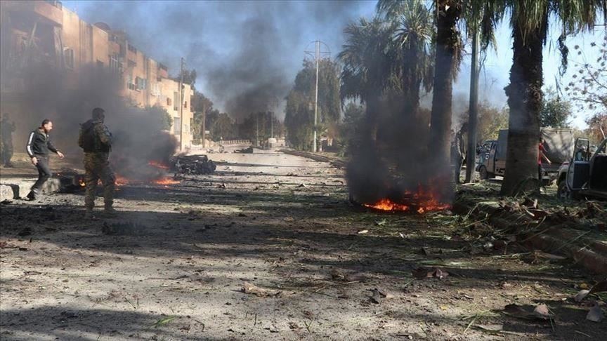 سقوط ضحابا بانفجارين في الحسكة شمال شرق سوريا