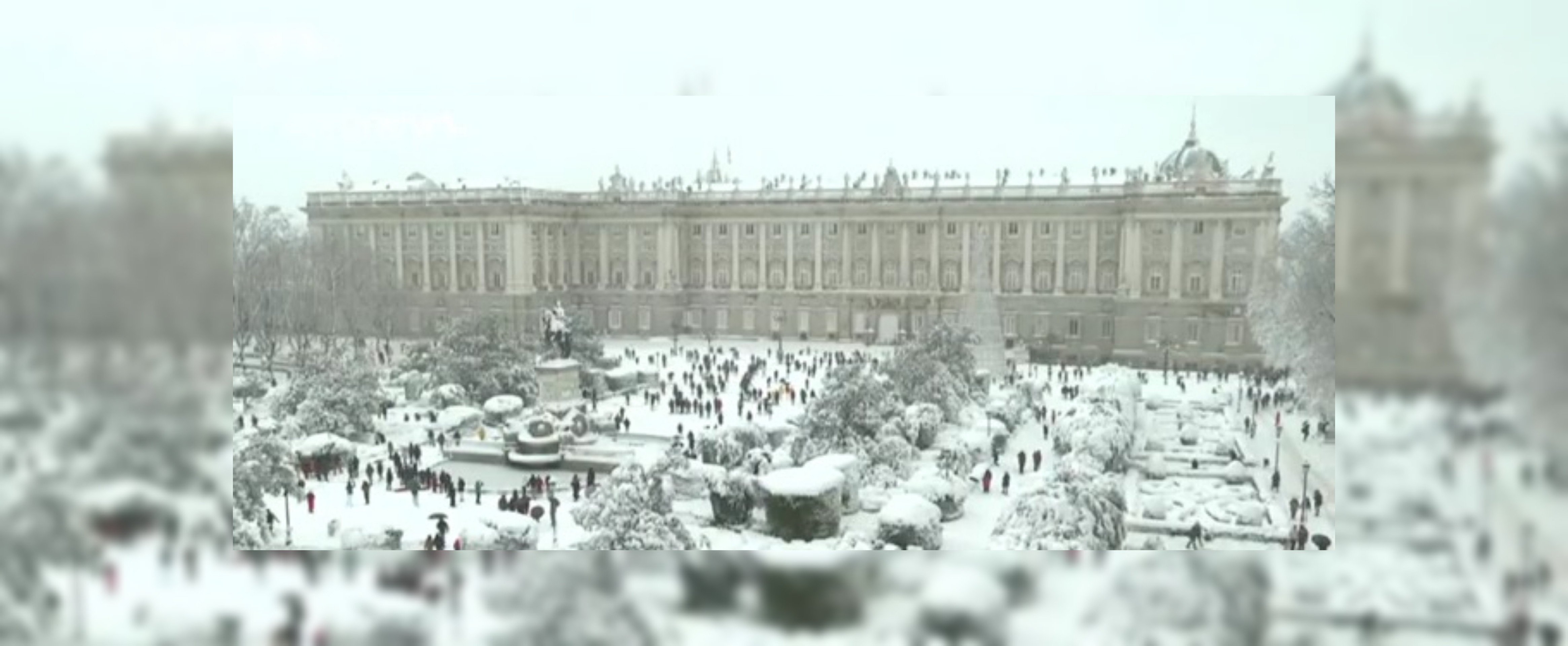 بالفيديو والصور : إسبانيا تشهد سقوط أكبر كمية من الثلج منذ نصف قرن