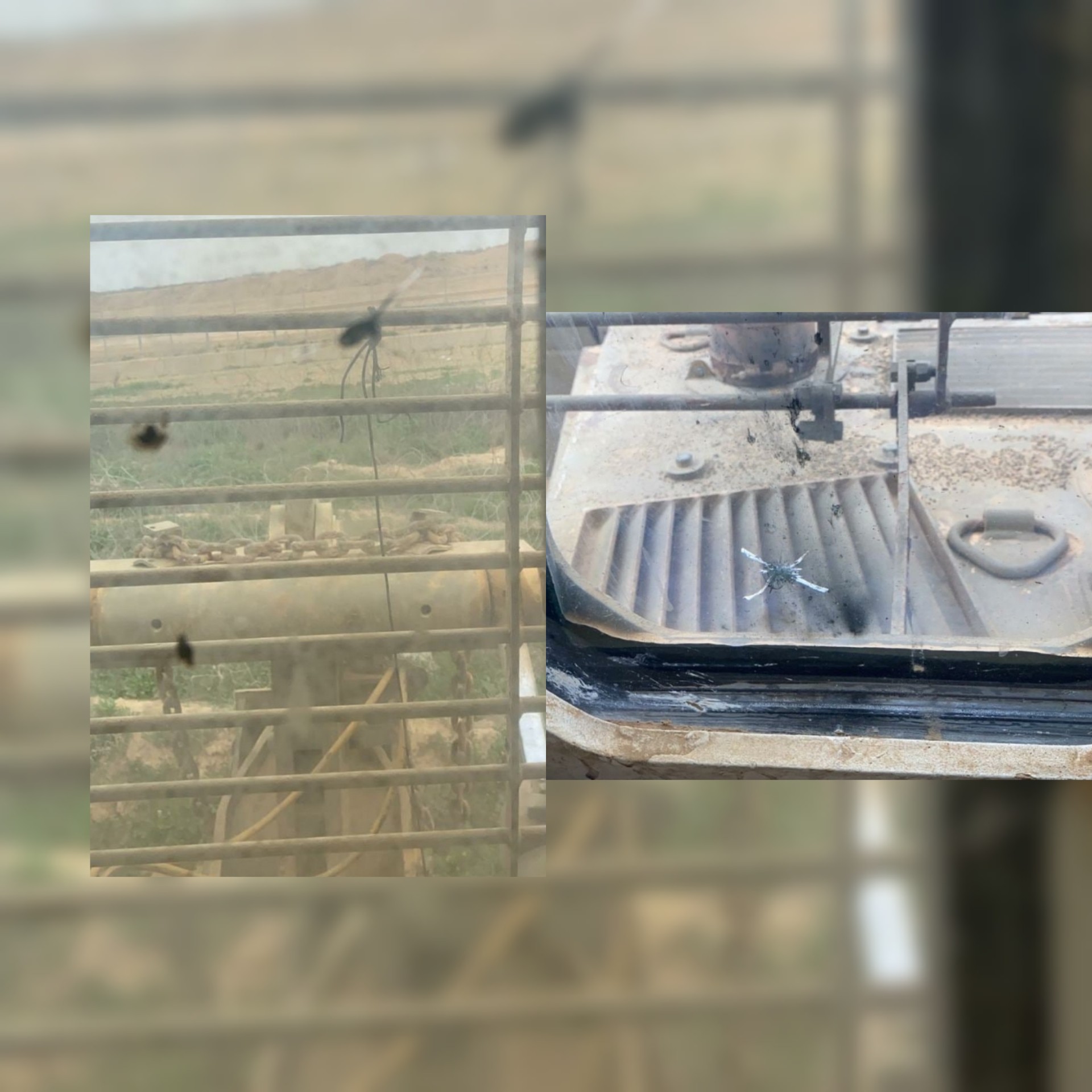 بالصوروالفيديو  إطلاق نار على جرافة إسرائيلية متوغلة شرق خانيونس