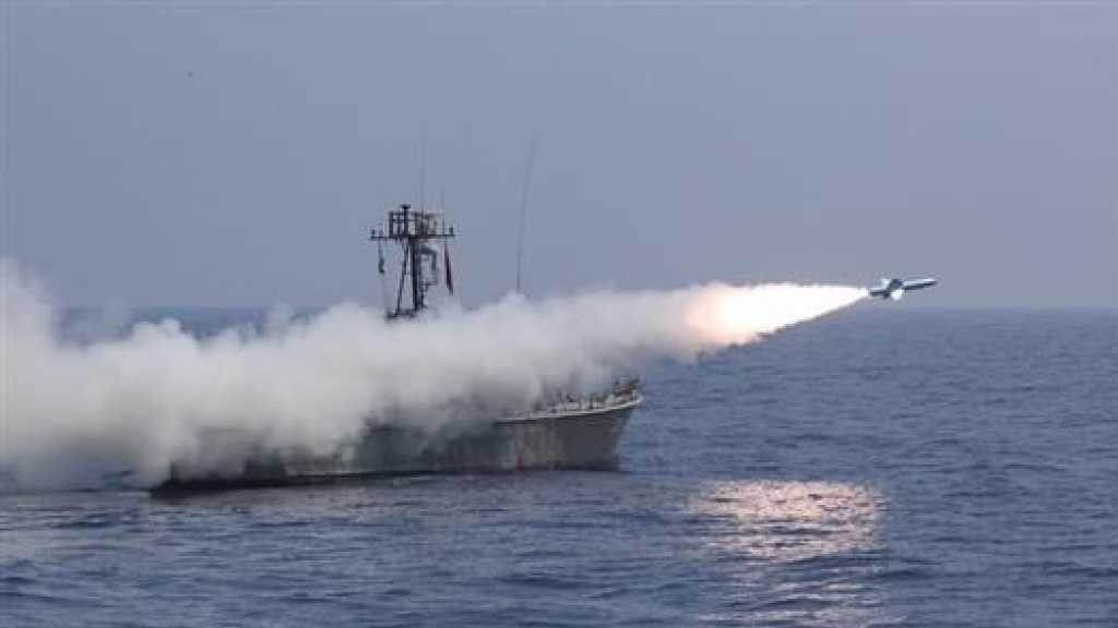 البحرية الإيرانية  تطلق عدة صواريخ كروز في مناورات اقتدار