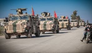 قوات أردوغان تقطع طريق m4 وينشر قواته بمحاذاته