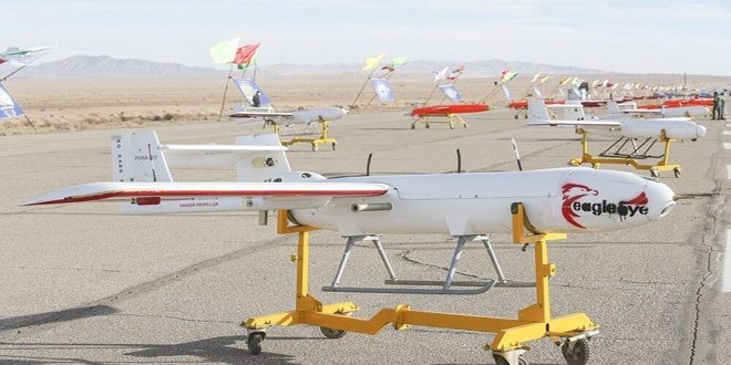 إيران تبدأ أكبر مناورة عسكرية للطائرات المسيرة