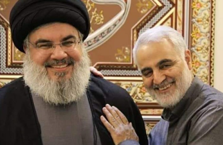 مشاهد تعرض للمرة الأولى.. سليماني في ضيافة السيد نصر الله