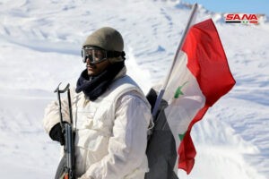 صور جديدة للقوات الخاصة السورية على مراصد جبل الشيخ