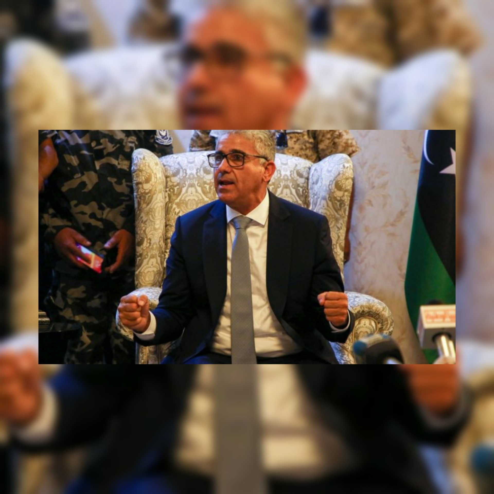 نجاة وزير الداخلية في حكومة الوفاق الليبية فتحي باشاغا من محاولة اغتيال