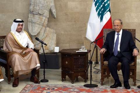 وزير الخارجية القطري في بيروت غدا