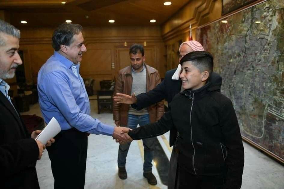 الرئيس السوري يكرٍّم طفل من حلب لهذا السبب