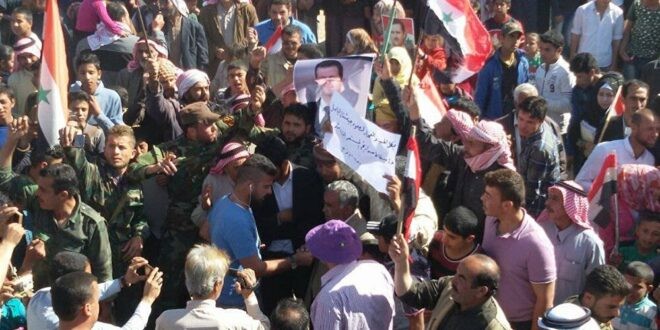 أهالي الرقة ينتفضون ضد ممارسات قسد