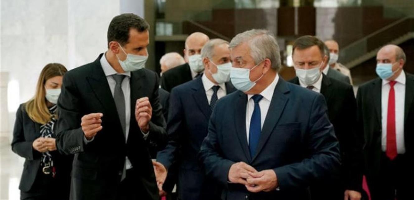 لقاء سري يجمع  الأسد ولافرينتيف....ماصحته