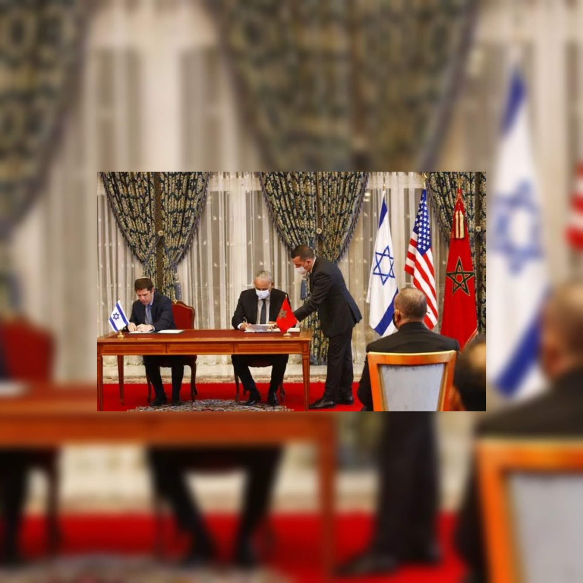 اعلام العدو الإسرائيلي : اتفاقية شراكة بين رجال أعمال إسرائيليين ومغاربة لتعزيز العلاقات الاقتصادية والتجارية