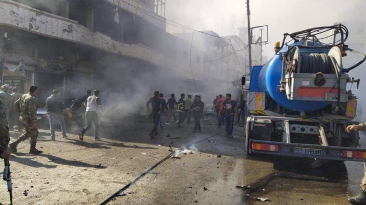 بالفيديو- انفجار في مدينة الباب شرقي حلب السورية