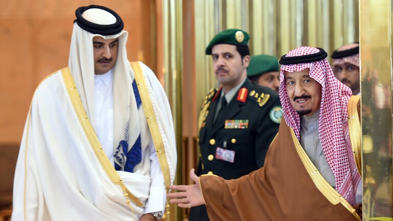 رسالة من الملك سلمان إلى أمير قطر وهذا ما تضمنته