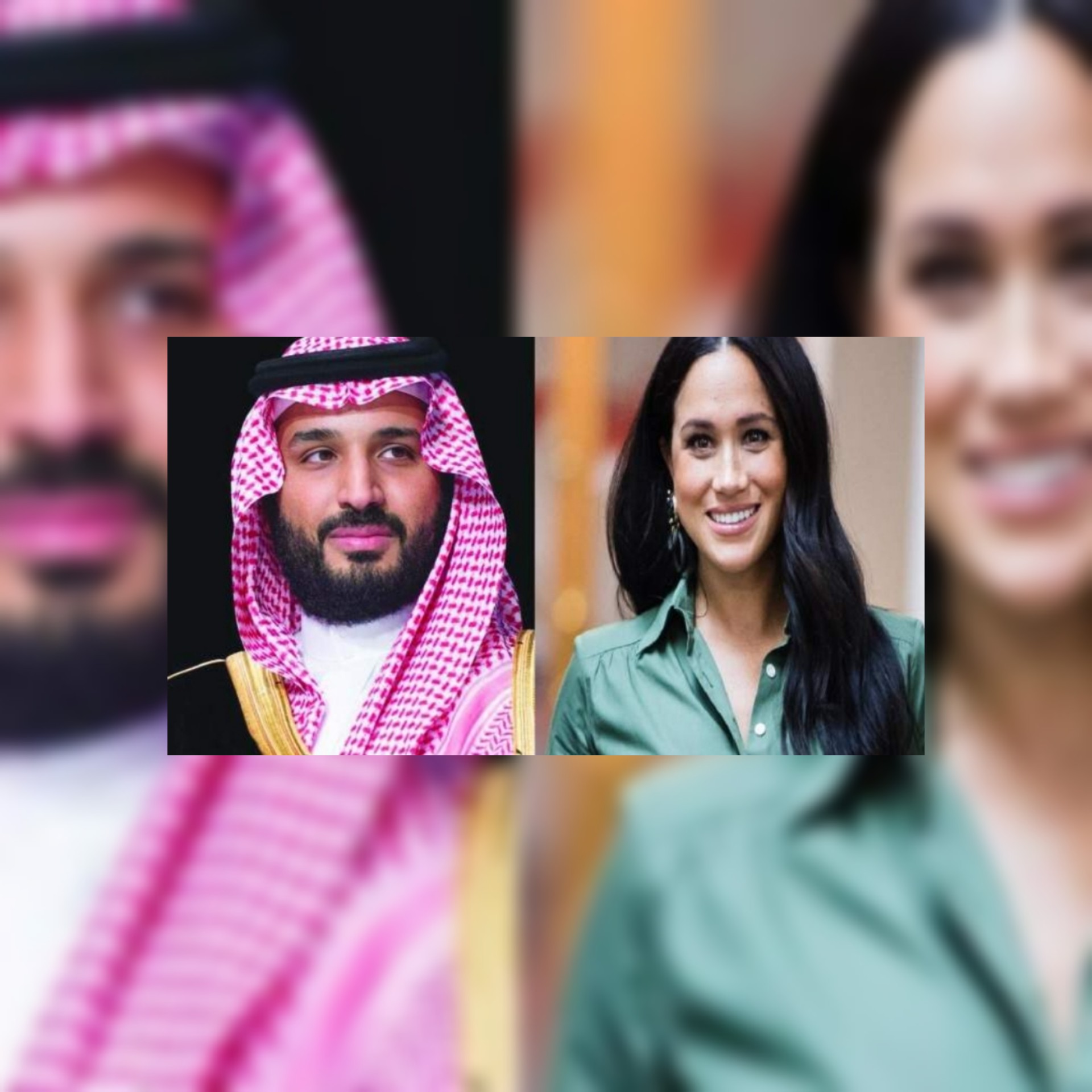 سر هديه محمد بن سلمان لميغان ماركل