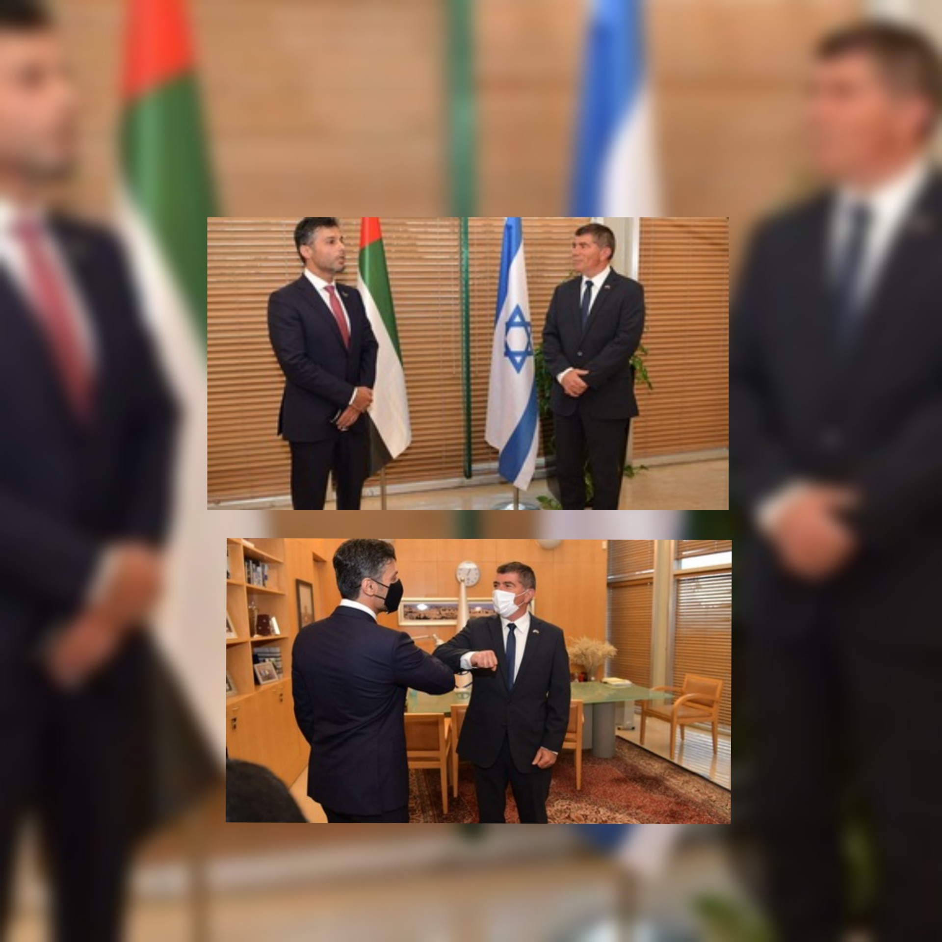 بالفيديو أشكنازي : يوم تاريخي للشرق الأوسط وسفير الإمارات يرد : فخور جدا ويشرفني أن أكون أول سفير إماراتي إلى 