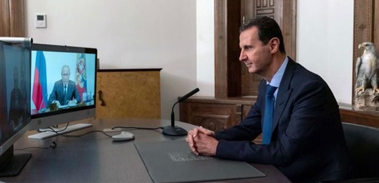 لا إتصالات بين الأسد وبوتين.... هذا ما كشفه الكرملين