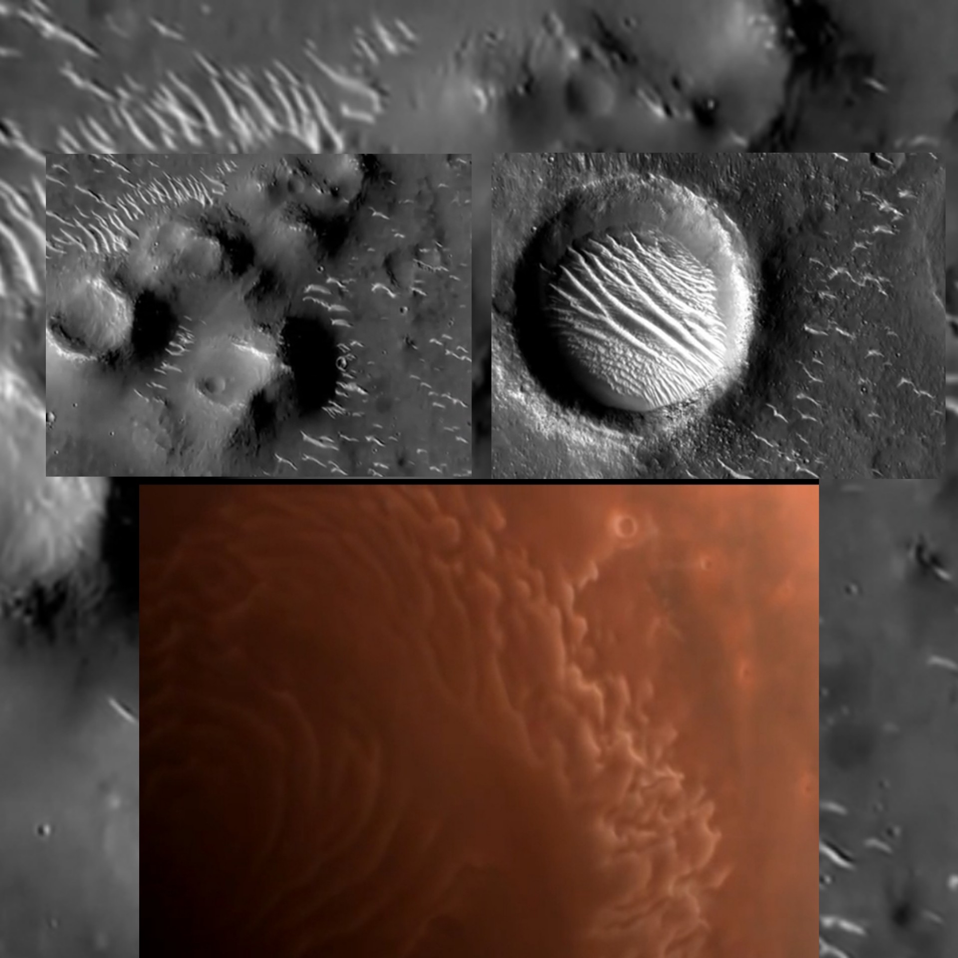 بالفيديو والصور الصين:تنشر صورا جديدة عالية الدقة لكوكب المريخ