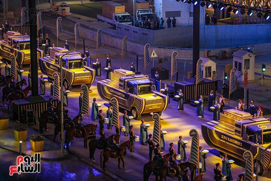 وسائل الإعلام الصينية تصف الرحلة الذهبية للمومياوات: بـ