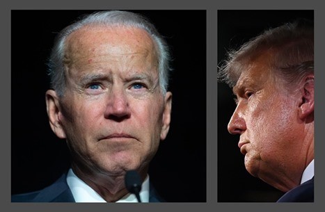 بايدن يتخطى ترامب باستطلاع الأداء بعد 100 يوم الأولى