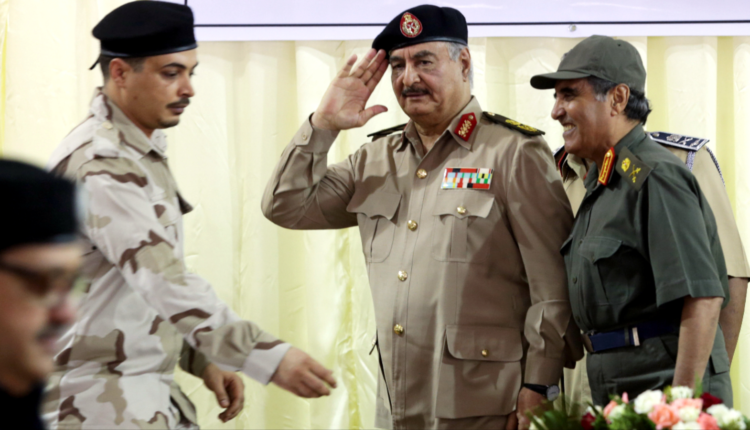 لقاء سري بين حفتر ومسؤولين إسرائيليين...والهدف منه