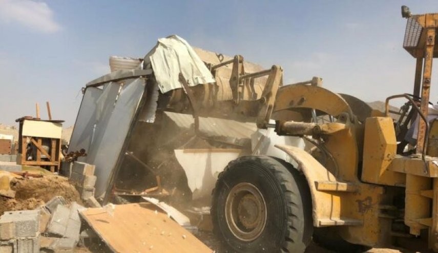 بالفيديو: حملة هدم واعتداءات سعودية جديدة في بلدة تندحة