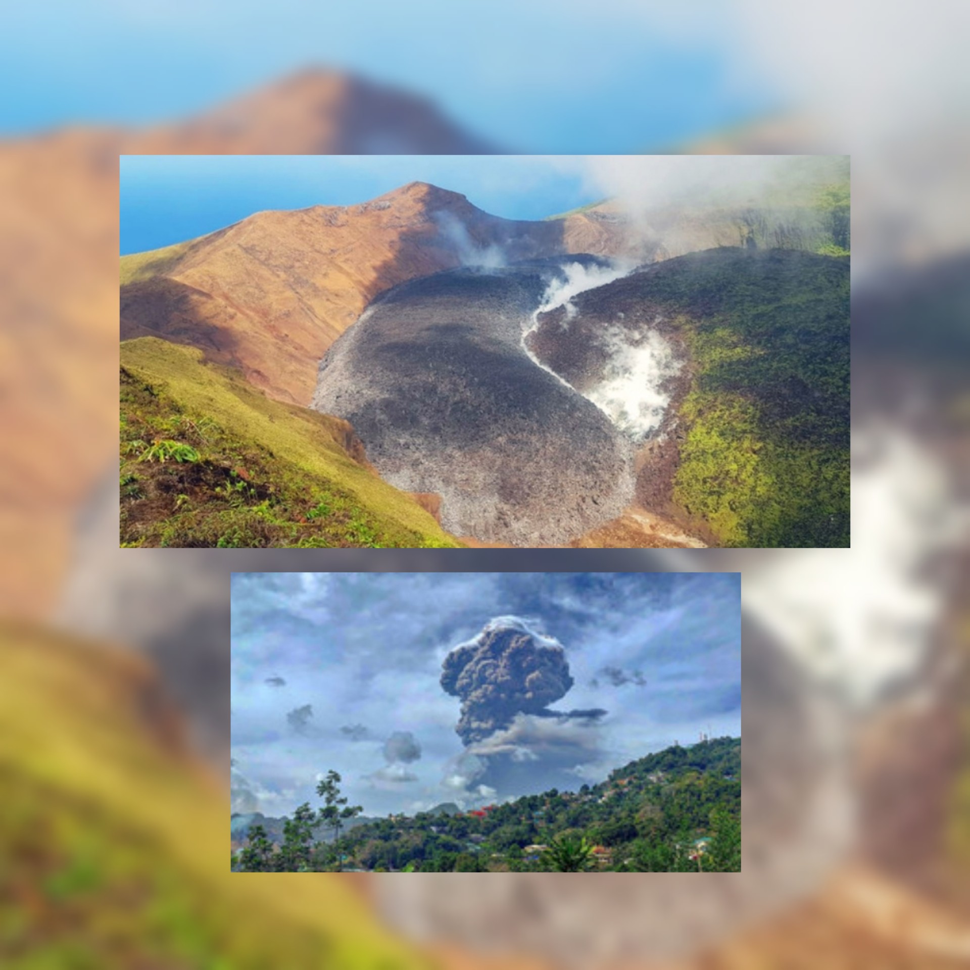 خبراء الأمم المتحدة في طريقهم لمساعدة سكان سانت فنسنت بعد نشاط بركان لا سوفريير