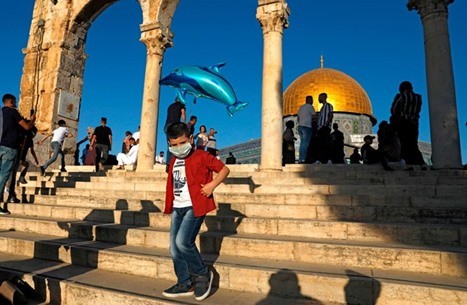 فرحة طفل بالوصول للمسجد الأقصى تثير تفاعلا واسعا