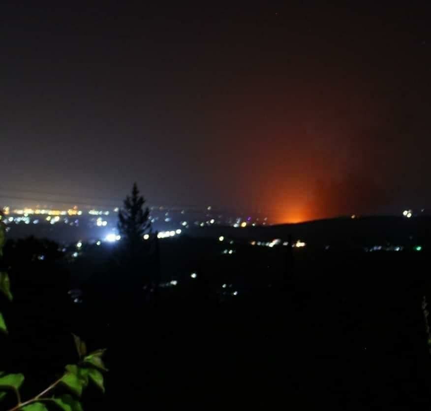فيديو- عدوان صهيوني بالصواريخ على مناطق في الساحل السوري