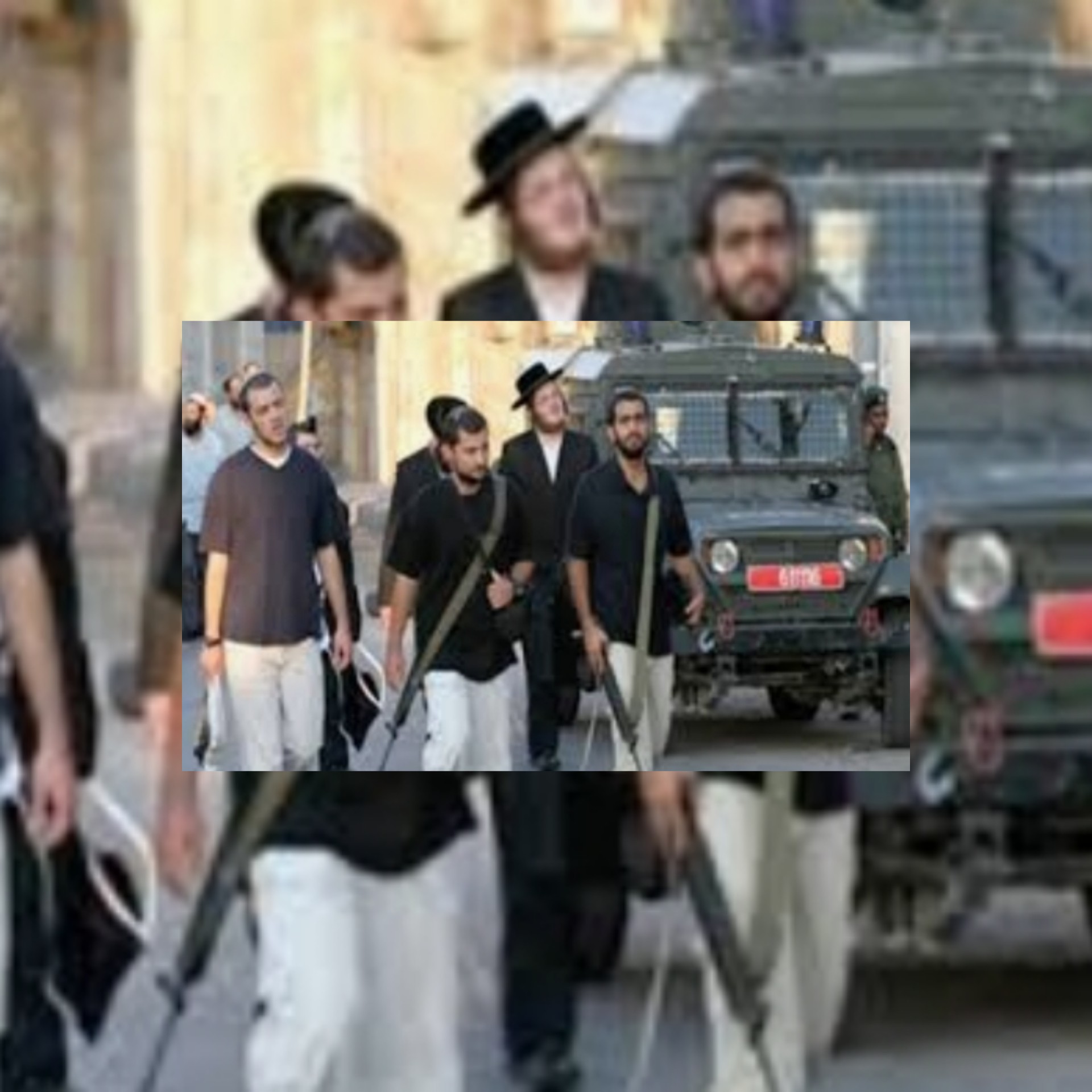 عاجل بالفيديو / مسيرة الأعلام وقطعان المستوطنين الإسرائيليين  باتجاه باب العامود وشباب القدس لهم بالمرصاد