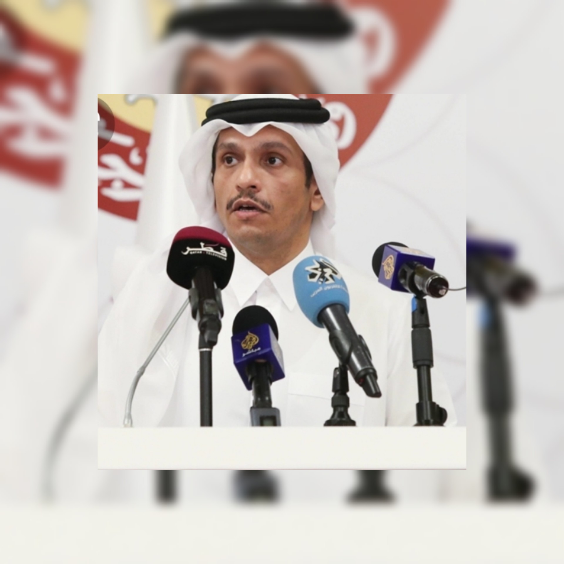 بالفيديو /بعد أن تهاوشوا على الصيدة ...وزير الخارجية القطري: لا يوجد أي دافع لعودة العلاقات مع النظام السوري حاليا
