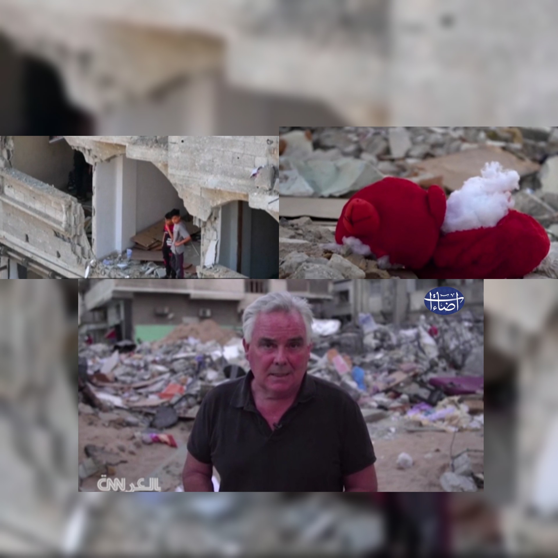 بالفيديو مراسل CNN: الحياة تعود لطبيعتها في غزة لكن لا شيء طبيعي