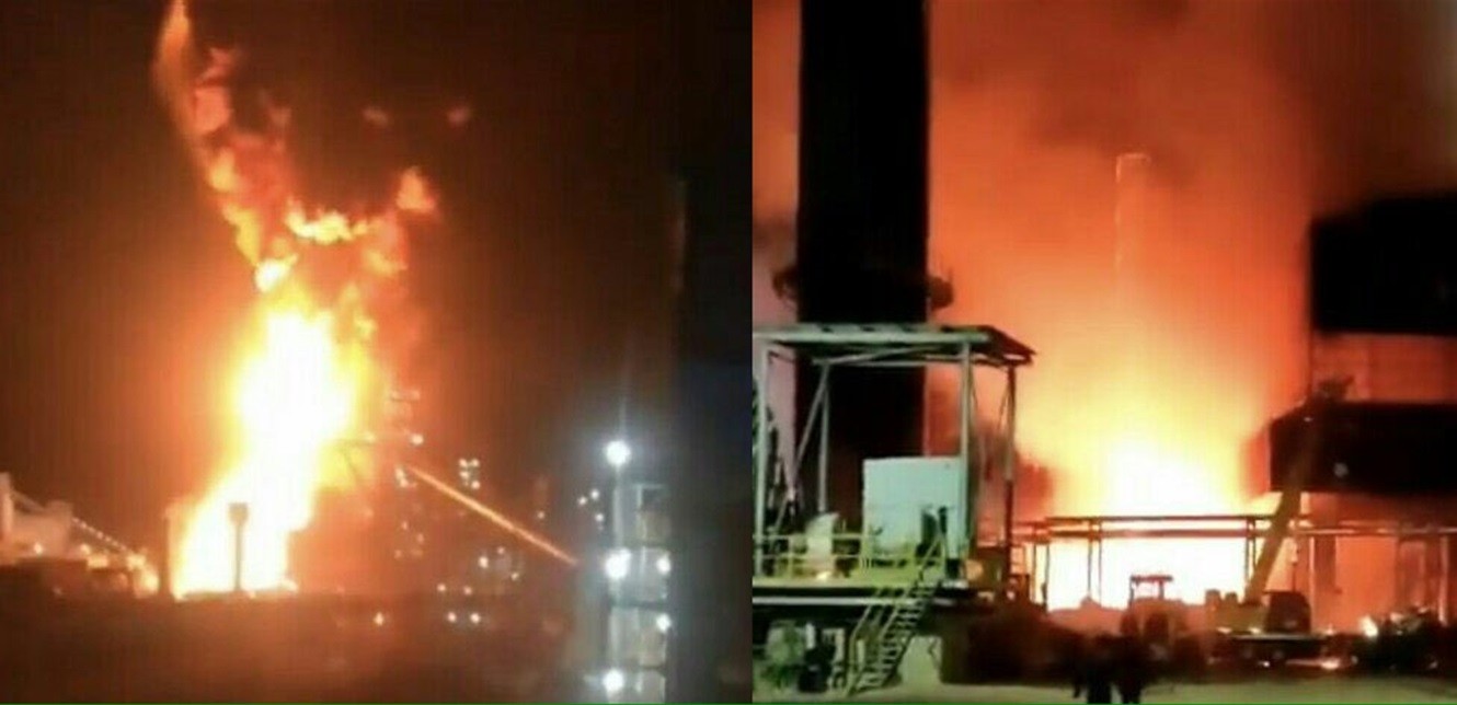حوادث إيران مستمرة....انفجار جديد في معمل للصلب شرق البلاد
