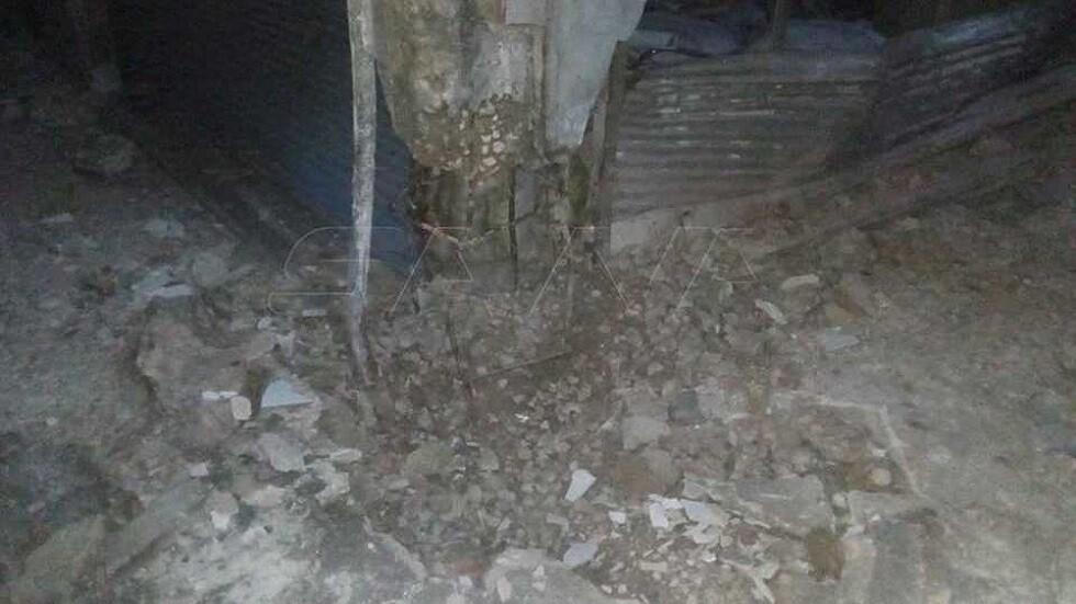 بالفيديو: جرحى في إنفجار عبوة ناسفة وسط سوربا