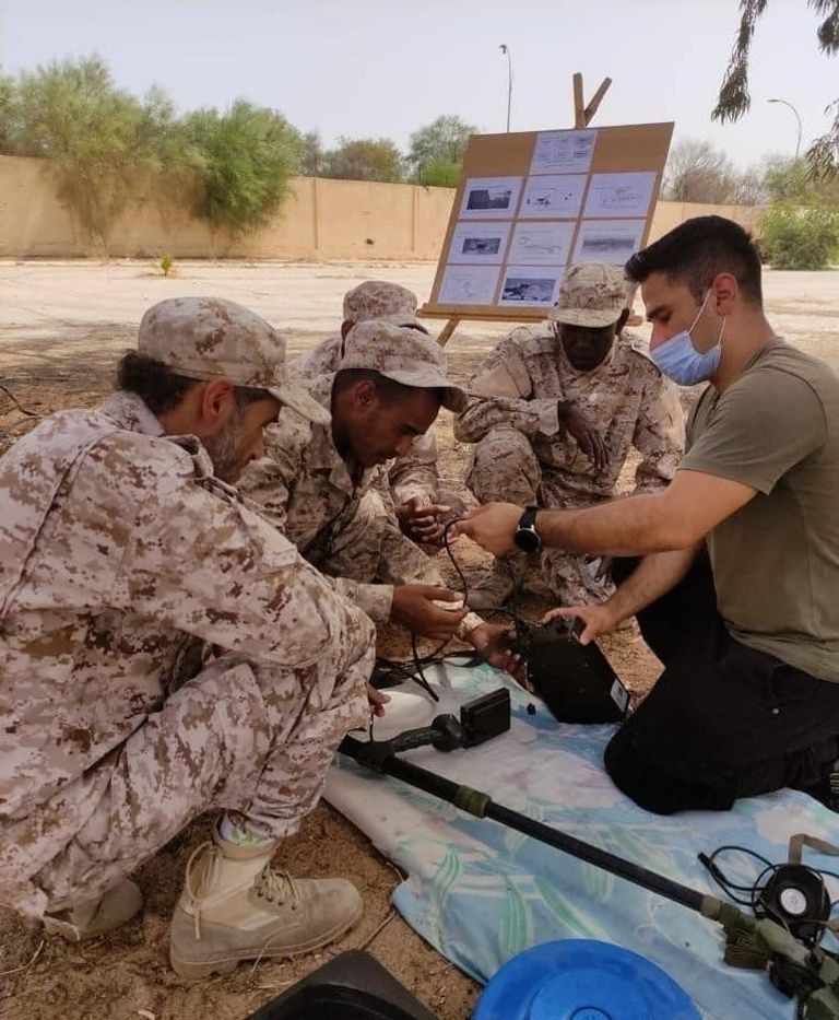 رغم التصريحات الرافضة لوجود قواتها...تركيا تنشر صوراً لتدريب مرتزقتها في ليبيا