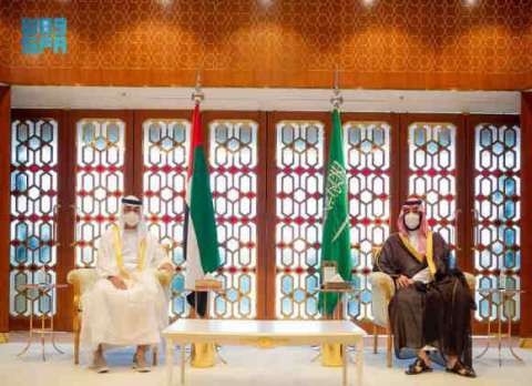 ولي عهد أبو ظبي يصل إلى السعودية على رأس وفد وزاري...وهذا ماسيتم نقاشه