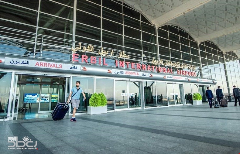 استهداف مطار أربيل بطائرتين مسيرتين وصفارات الإنذار تدوى في قنصلية أمريكا.