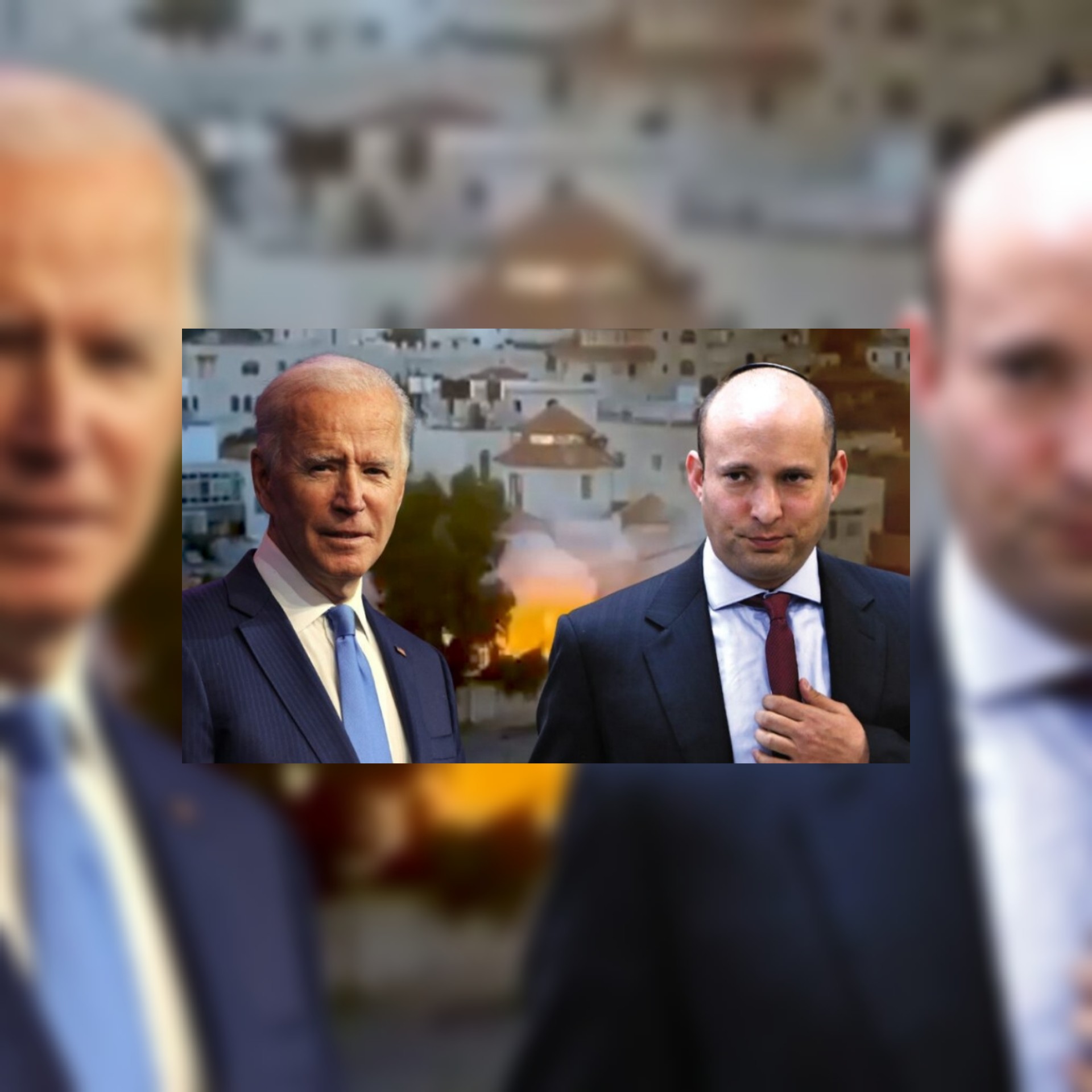 إعلام العدو الإسرائيلي : إنتقادات أمريكية بسبب هدم منزل فلسطيني  و بينيت يرد نحترم الإرادة الأمريكية ولكن ....