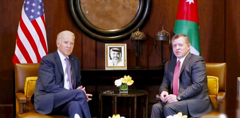 بايدن يستقبل أول زعيم عربي منذ توليه منصبه.. ملك الأردن في أمريكا، وهذه الملفات المتوقع مناقشتها