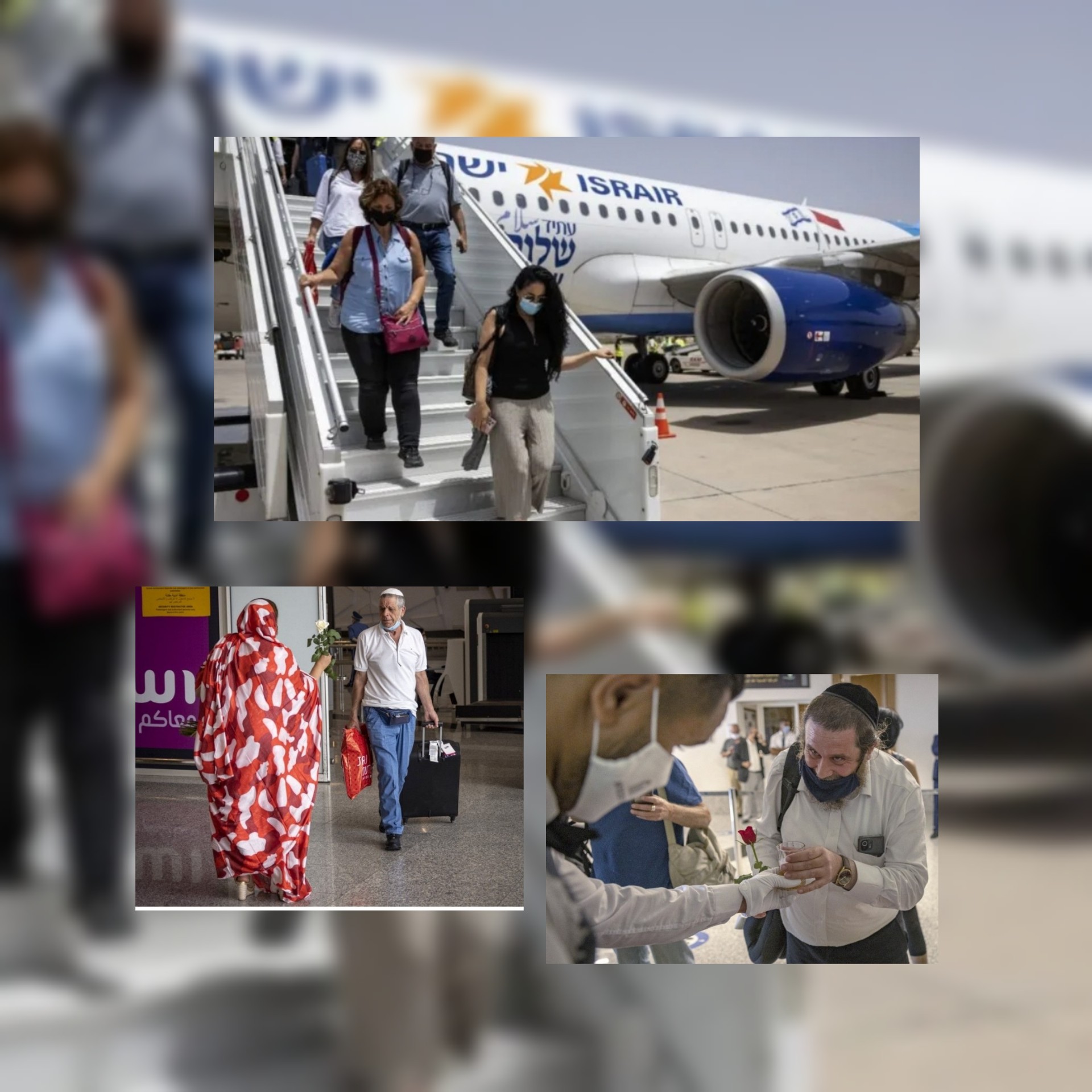 بالفيديو والصور /المغرب يستقبل بالورد والشاي الأخضرالمغربي والأغاني الشعبية السياح الإسرائيليين وإسرائيلية تعلق ما اجمل شعور العودة إلى أرض أجدادي