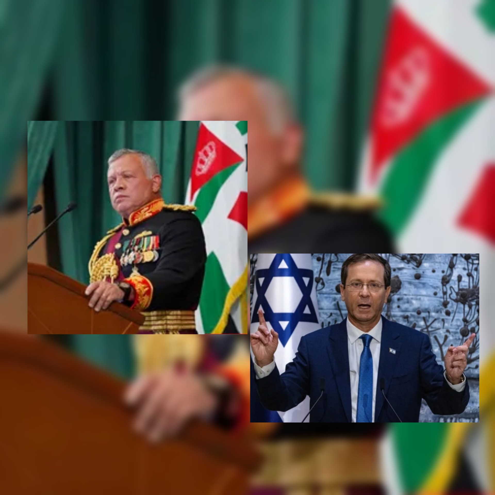 اعلام العدو : الرئيس الإسرائيلي يؤكد خلال اتصاله بالعاهل الأردني أهمية العلاقات الاستراتيجية بين البلدين