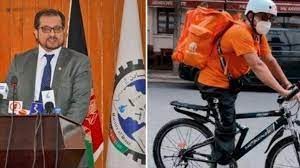 سيد سادات.. من وزير في أفغانستان إلى عامل توصيل طعام في ألمانيا..