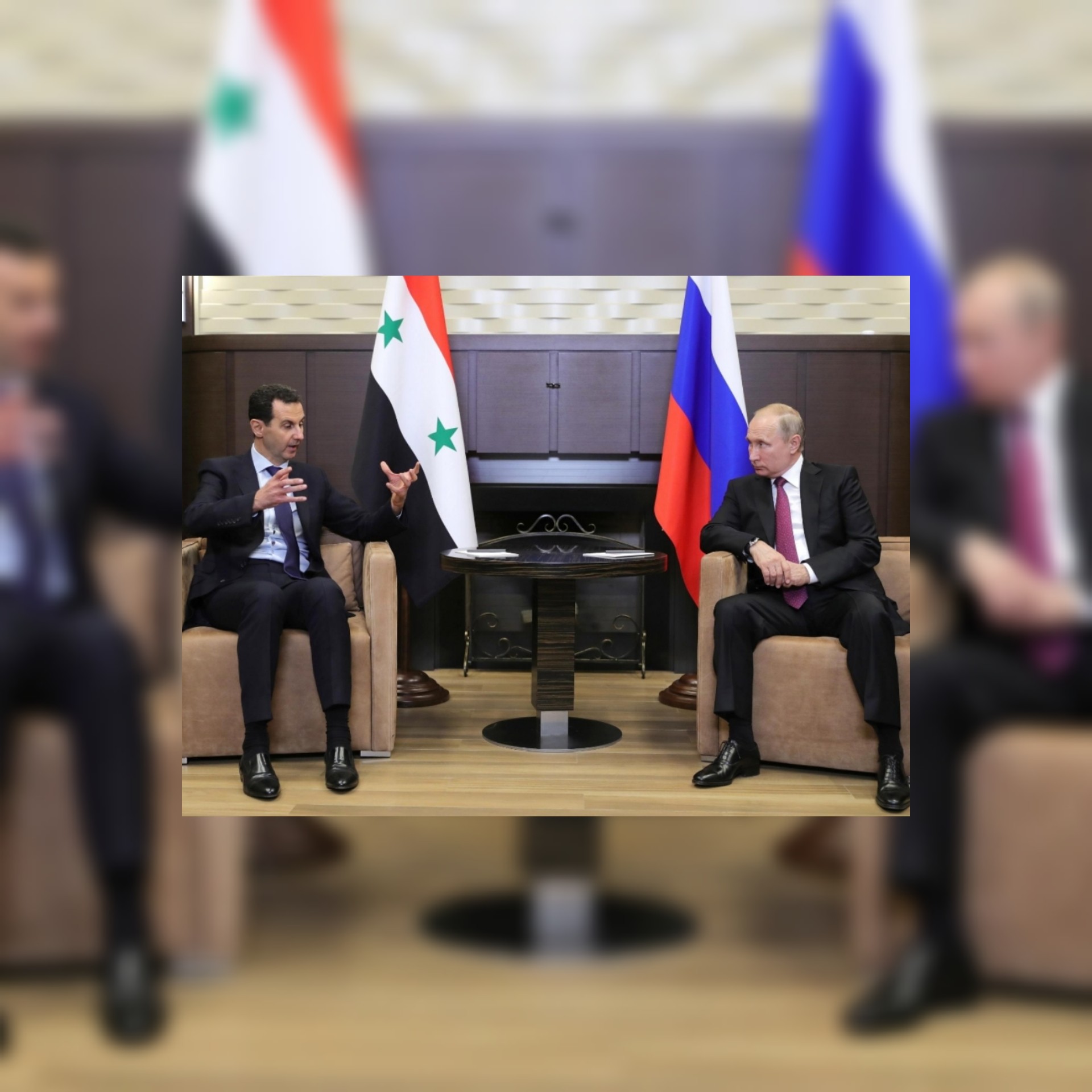 بالفيديو / قمة سورية روسية في موسكو برئاسة الرئيسين الأسد وبوتين 